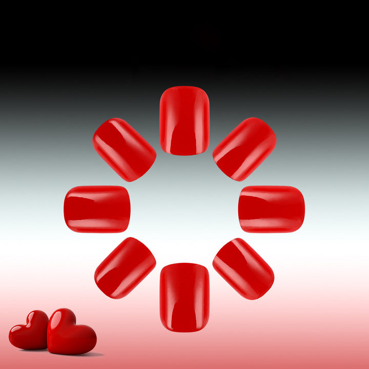 Love-Themed Press-On Nail Art Kit Stornfield