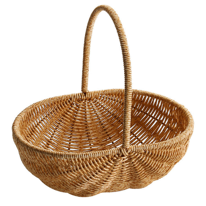 Handwoven Artisan Market Basket Stornfield