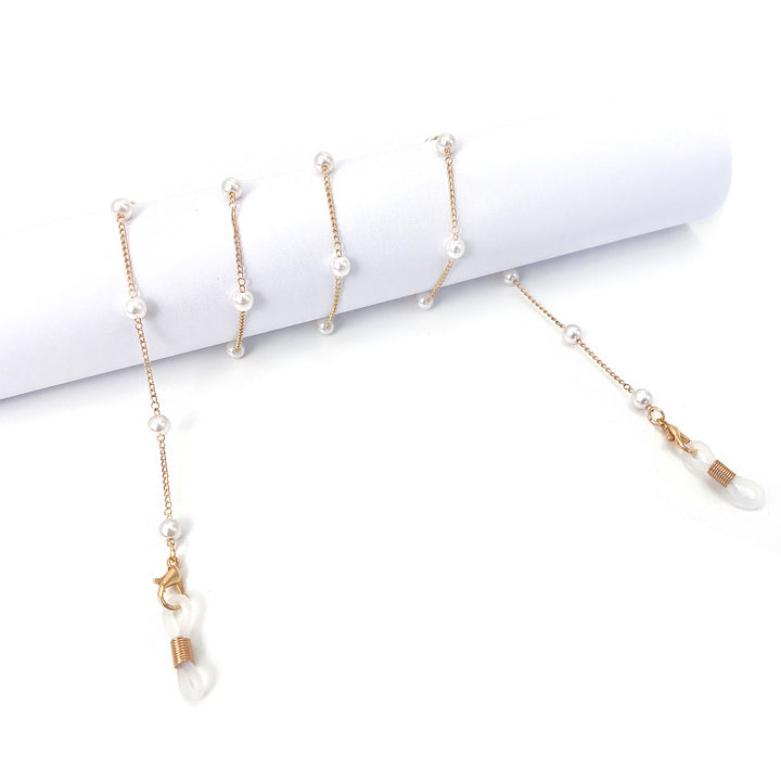 Pearl-Accented Eyewear Chain Stornfield