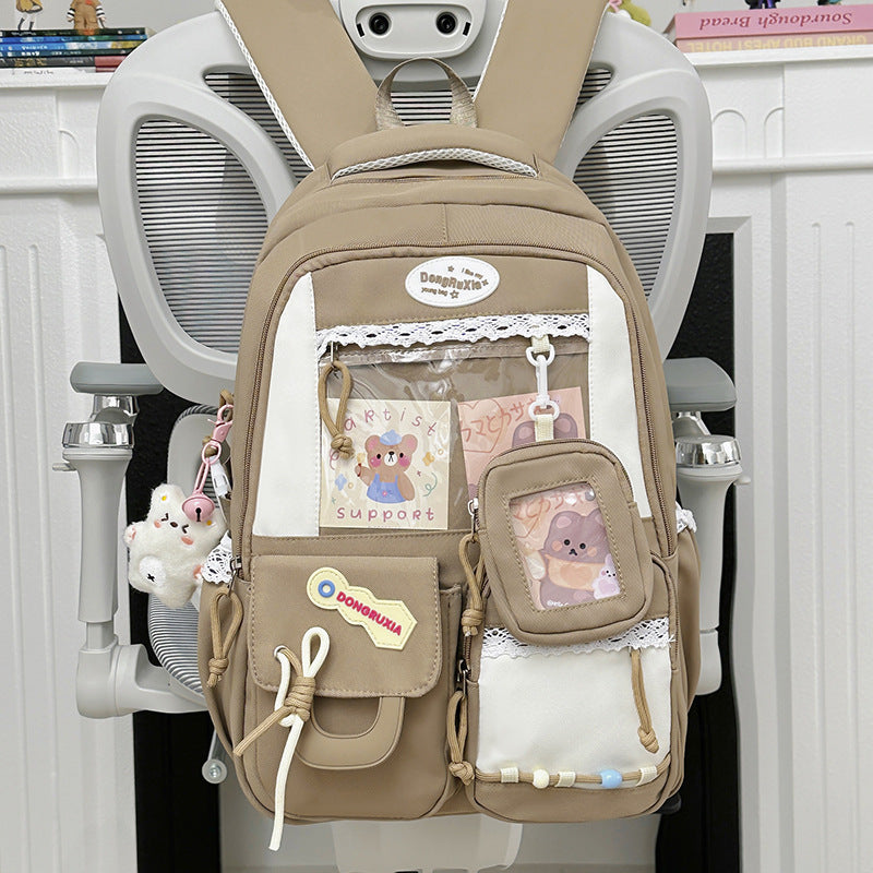 Playful Multi-Pocket Backpack Stornfield