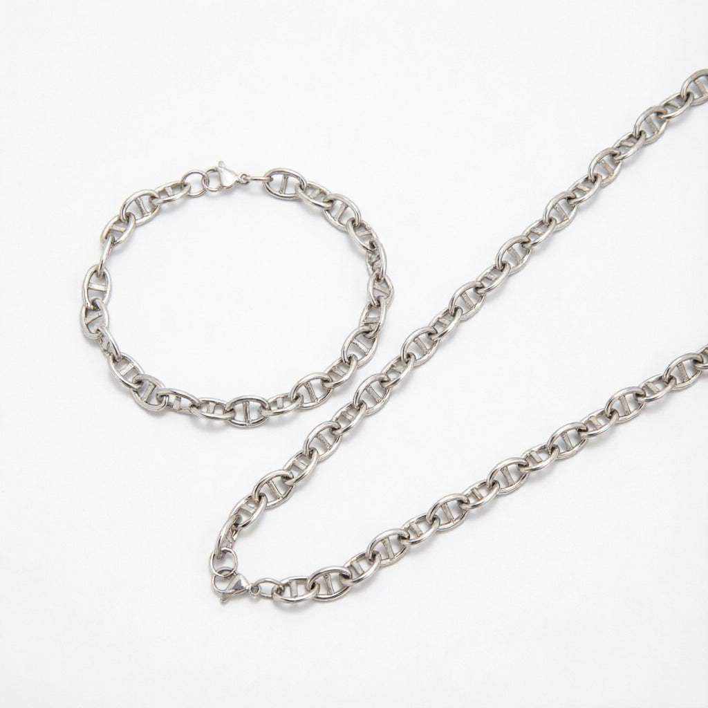 Elegant Interlinked Chain Jewelry Set Stornfield