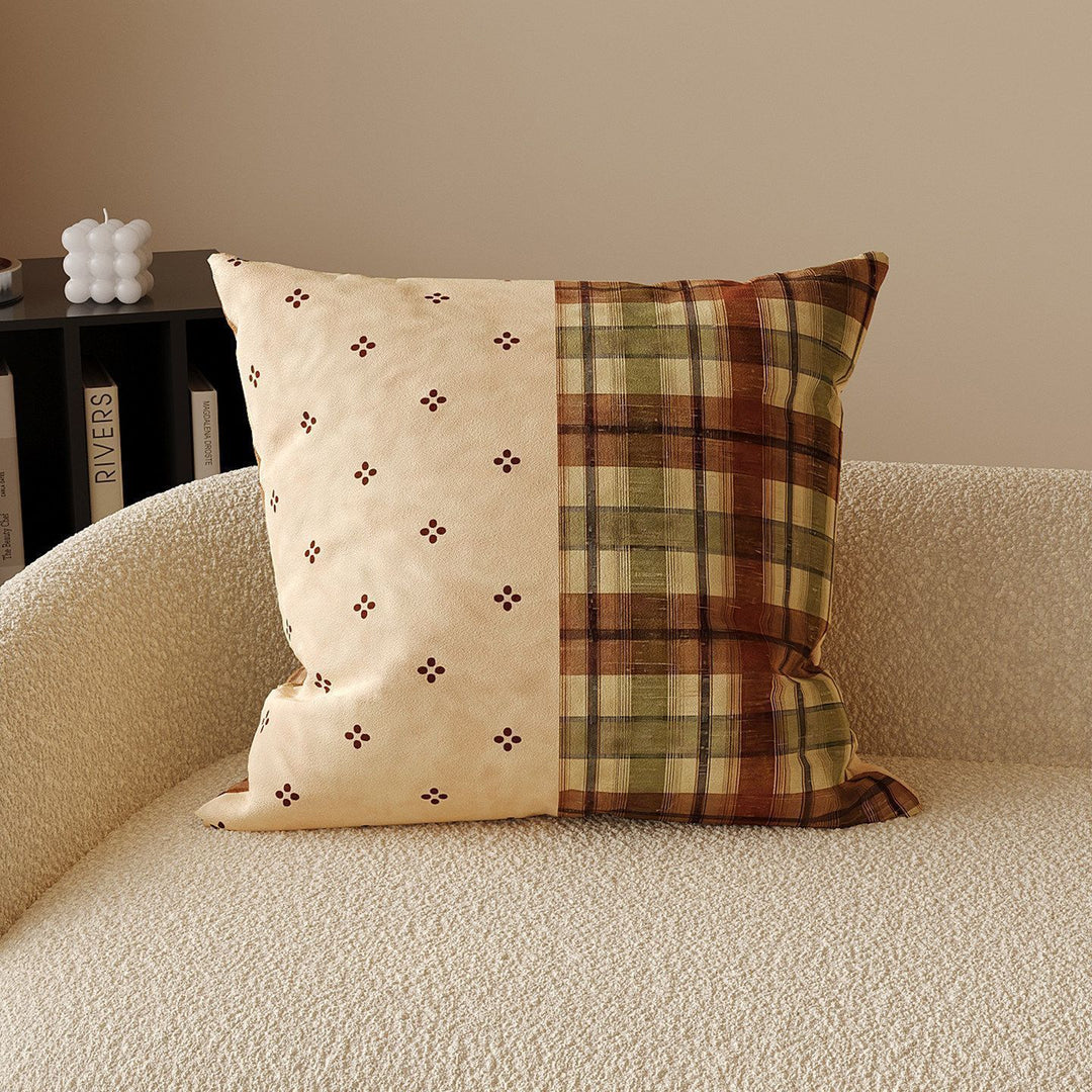 Decorative Checked Pillow