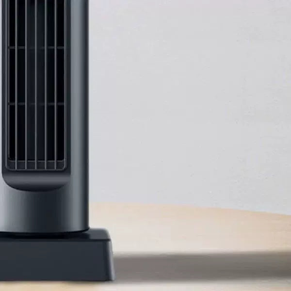 Unisex one size slim oscillating tower fan with adjustable directional louvers whisper-quiet DC motor Stornfield