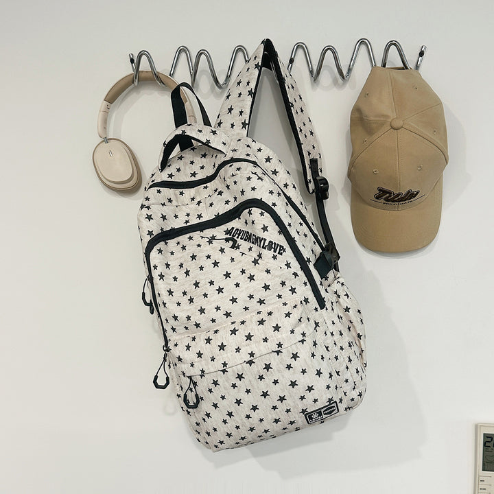 Star-Patterned Adventure Backpack Stornfield