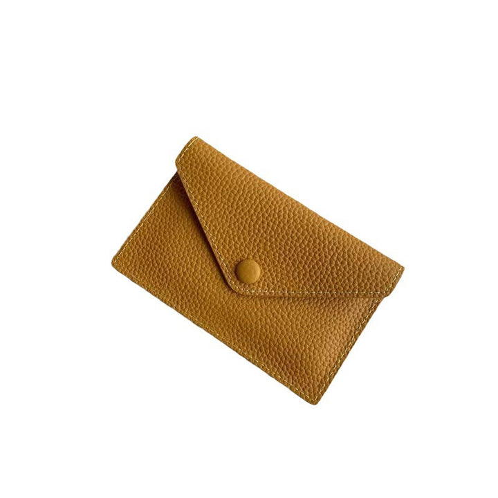 Textured Leather Card Holder Stornfield