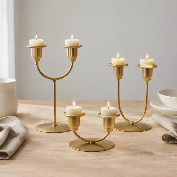 Sculptural Decorative Candle Holder