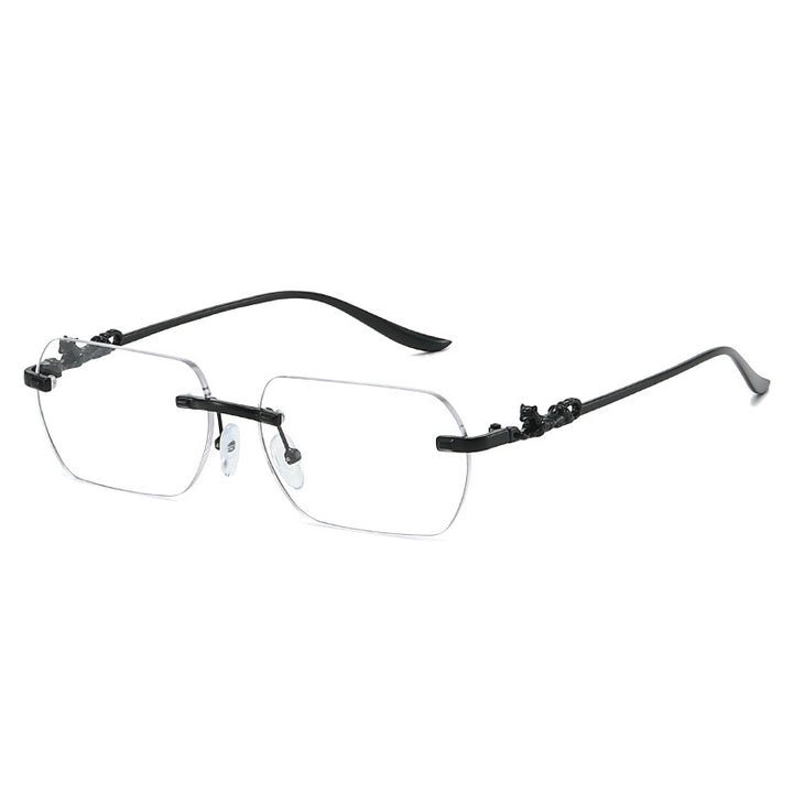 Ladies elegant half-rim glasses with decorative details Stornfield