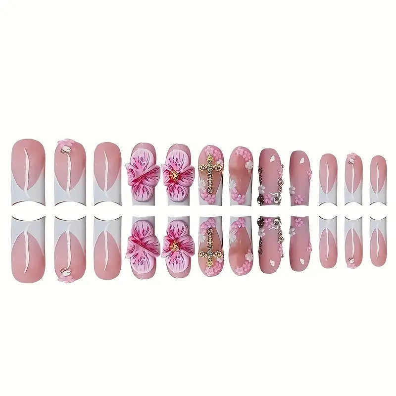 Artistic Floral Nail Art Extensions Stornfield 1787913849