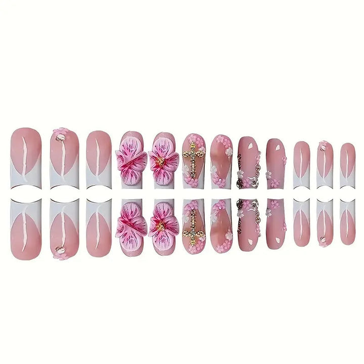 Artistic Floral Nail Art Extensions Stornfield 1787913849