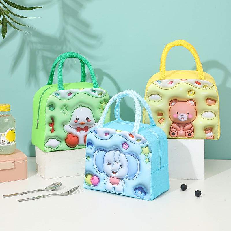 Insulated cooler bag with cute cat design Stornfield