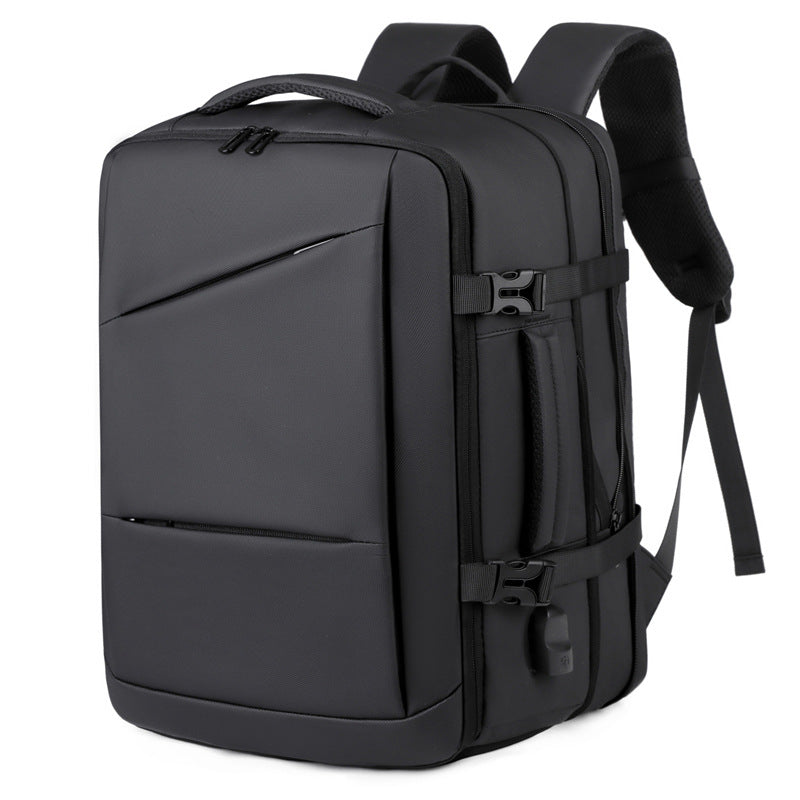Functional Business Backpack with Expandable Storage and Ergonomic Straps Stornfield