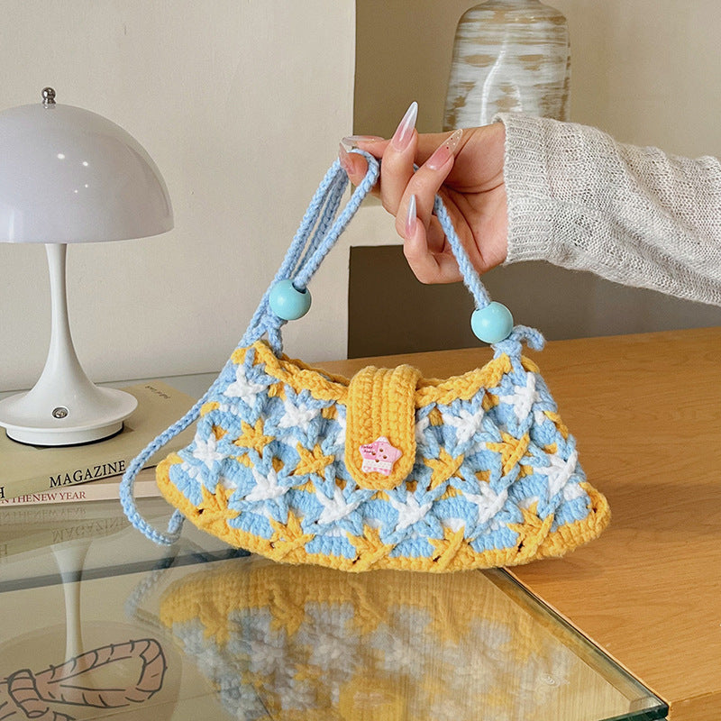 Playful Crochet Mini Purse