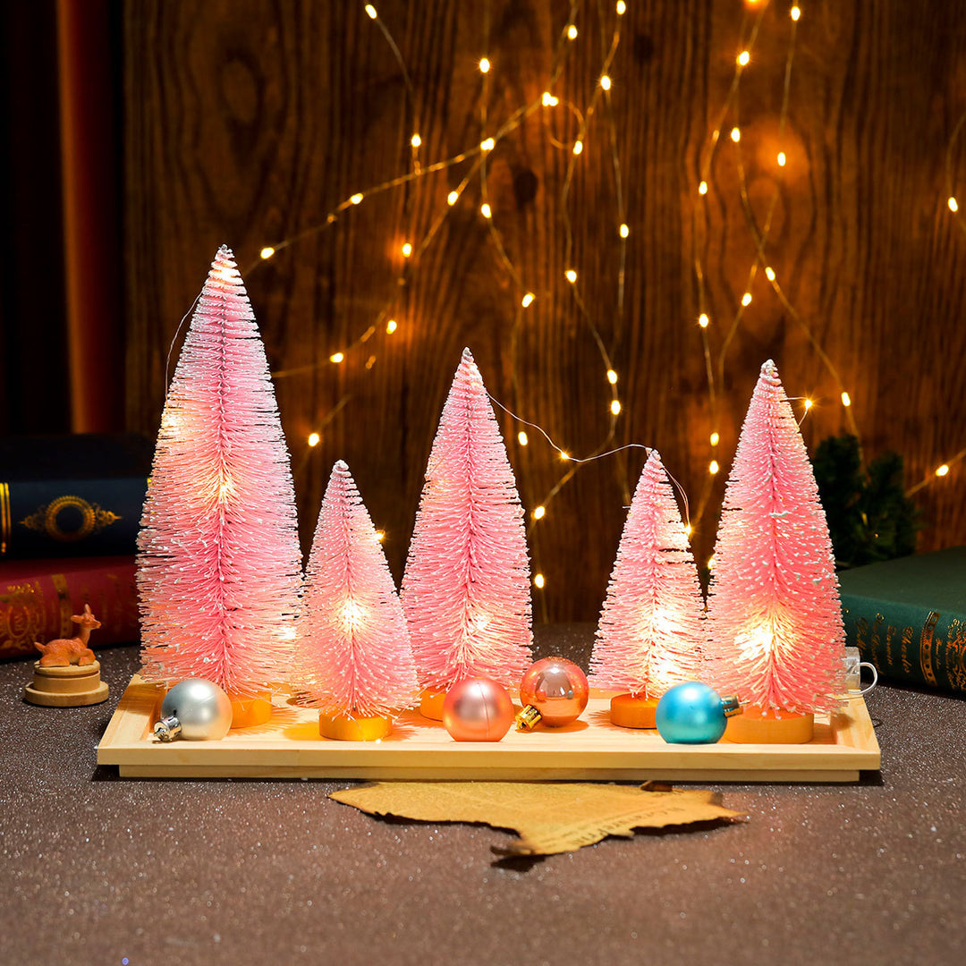 Decorative Miniature Christmas Tree Set Stornfield