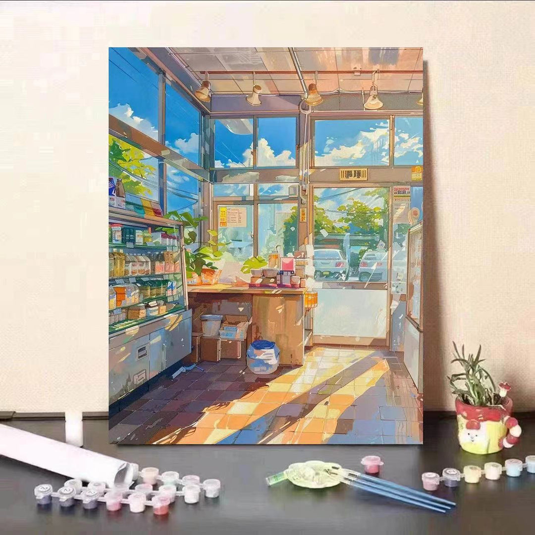 DIY Scenic Landscape Paint by Numbers Kit Stornfield