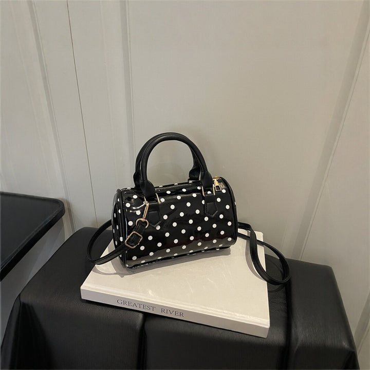 Polka Dot Handheld Satchel