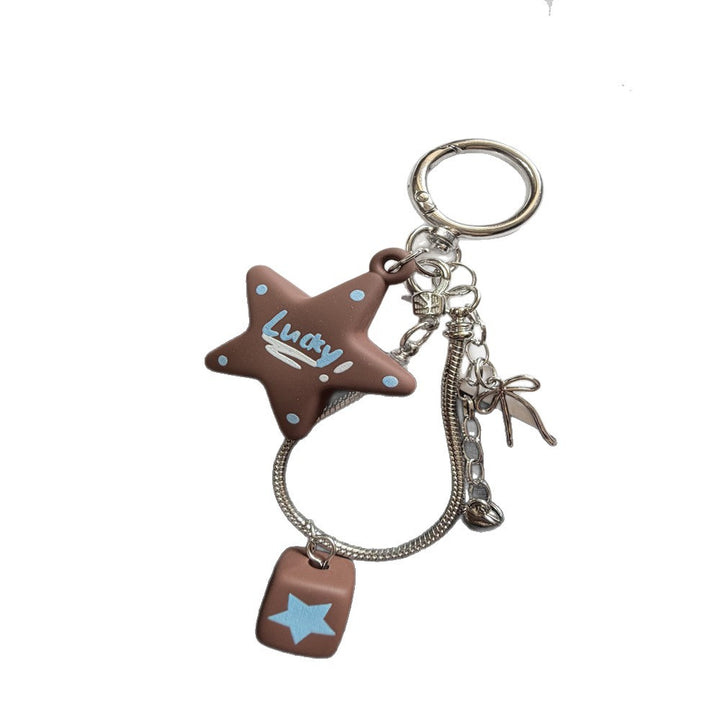 Playful Star-Themed Key Charm Stornfield