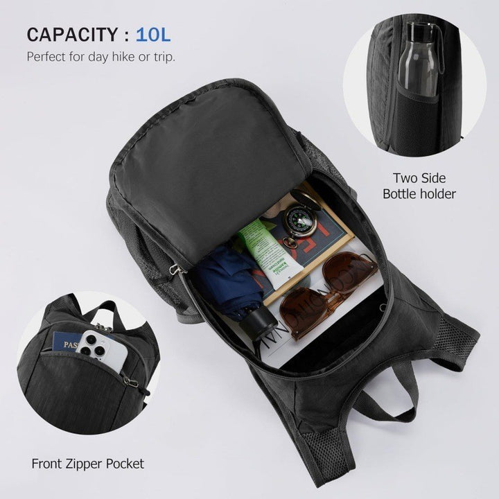 Travel leisure backpack with practical compartments Stornfield