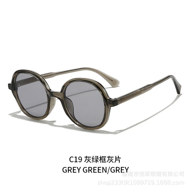 Women's fashionable sunglasses with stylish round shape Stornfield