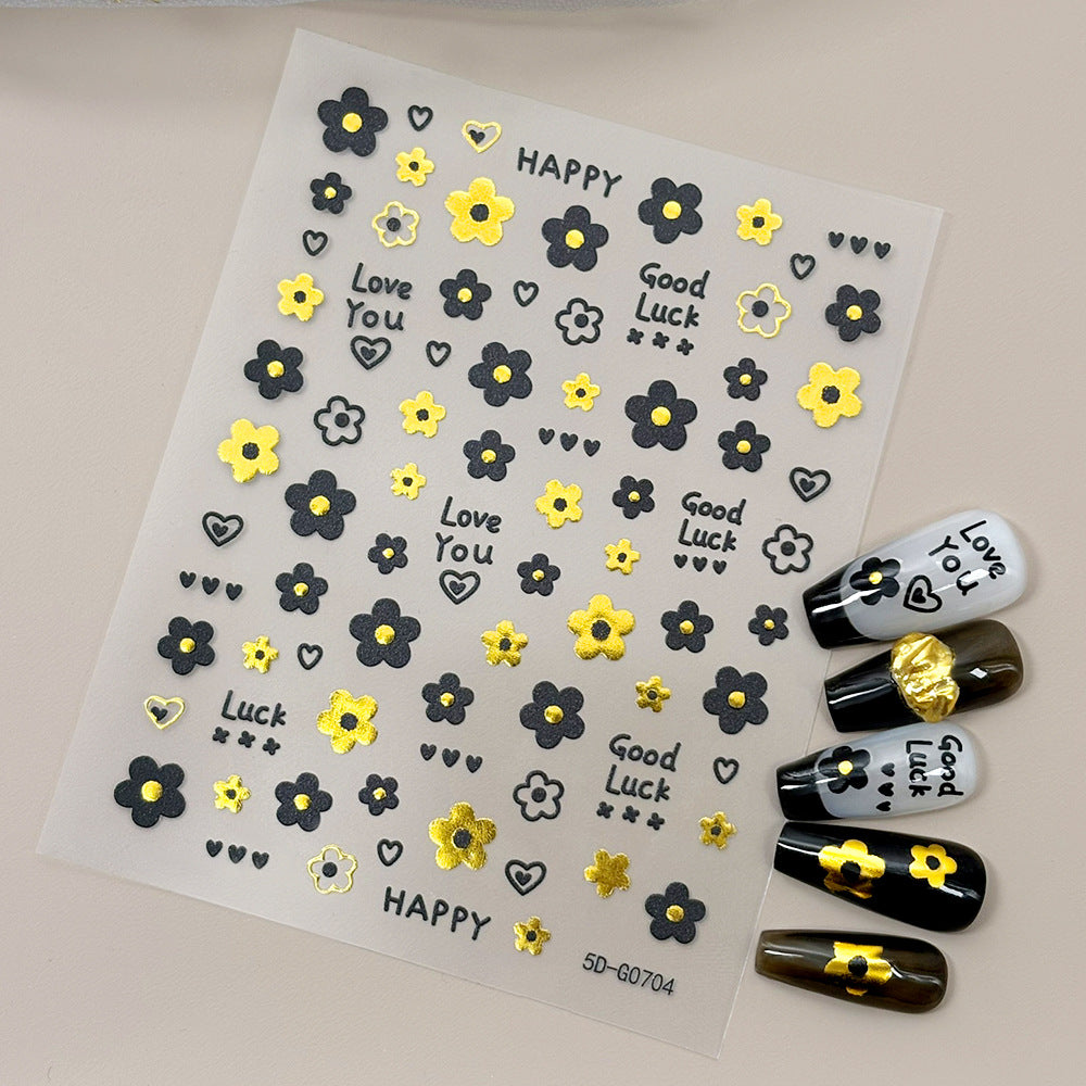 Creative Nail Art Sticker Set