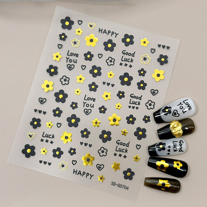 Creative Nail Art Sticker Set