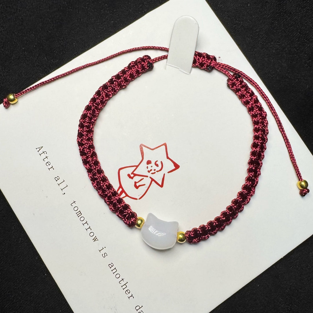 Adjustable Cat-Themed Friendship Bracelet Stornfield