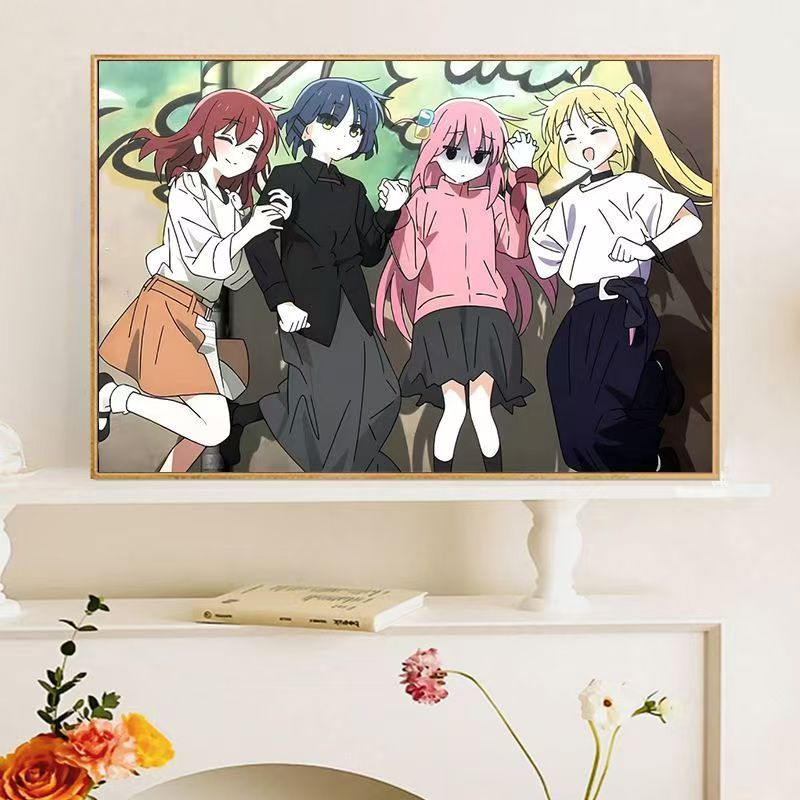 Anime-Inspired Character Wall Art Print Stornfield
