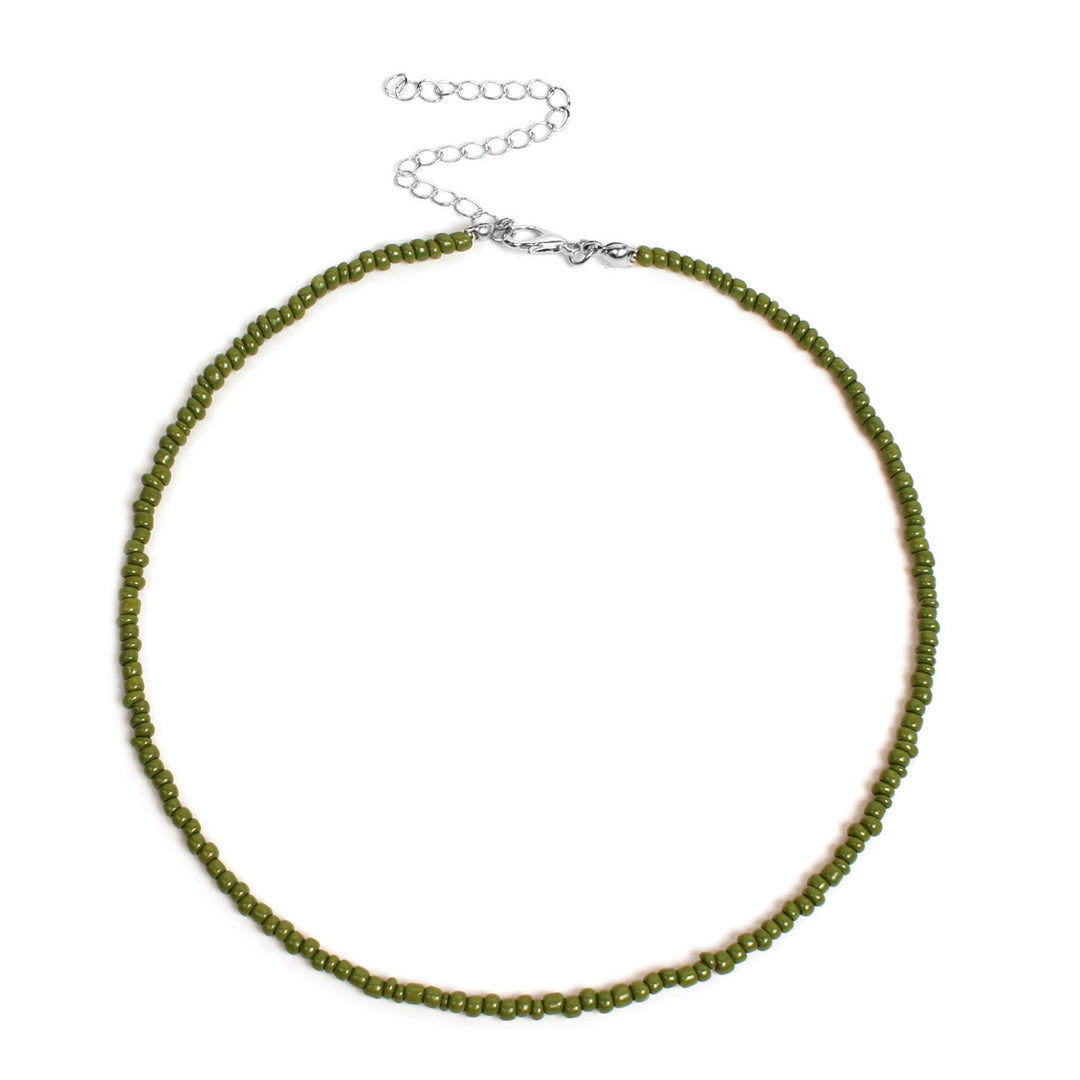 Colorful Beaded Choker Necklace Stornfield