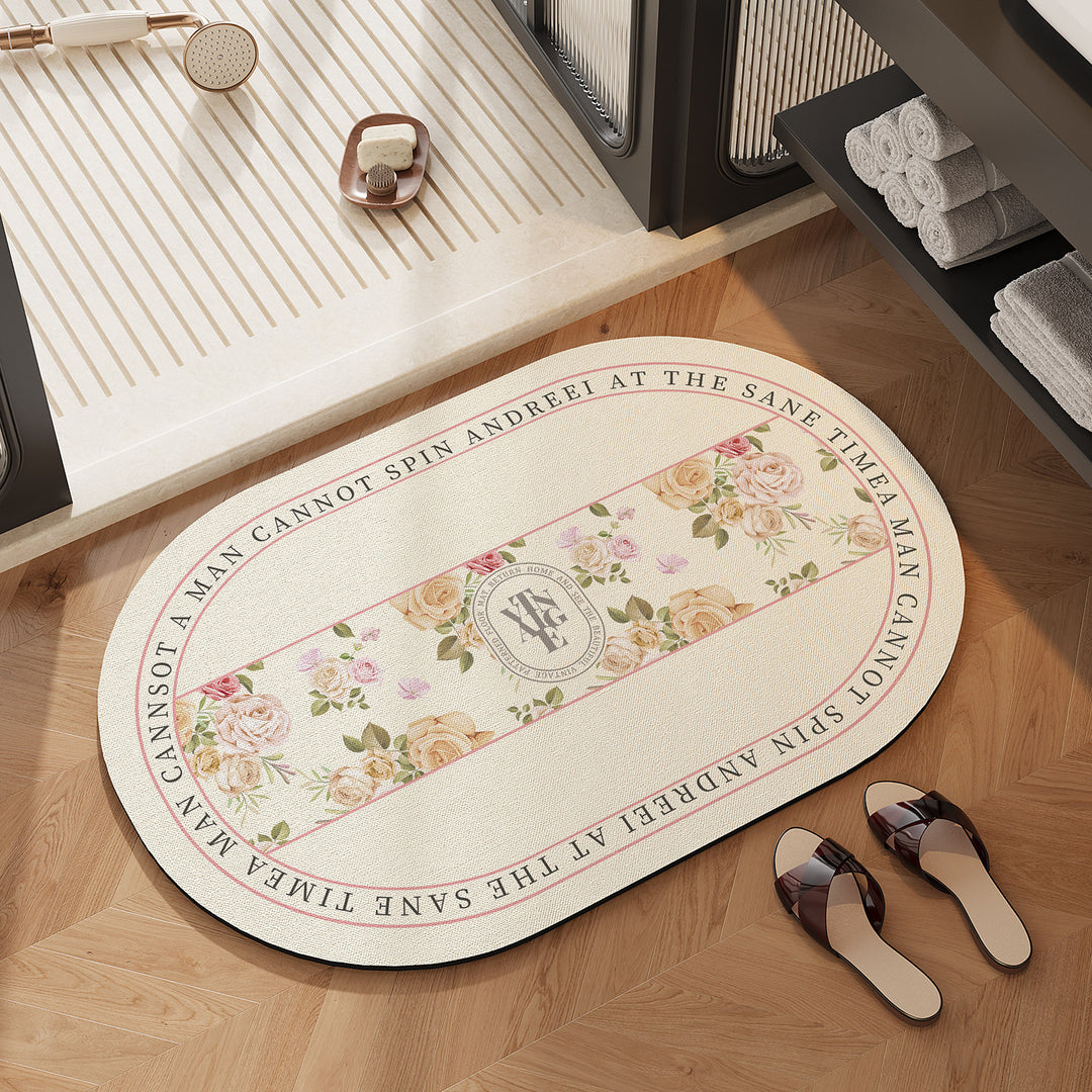 Decorative Floral Area Rug