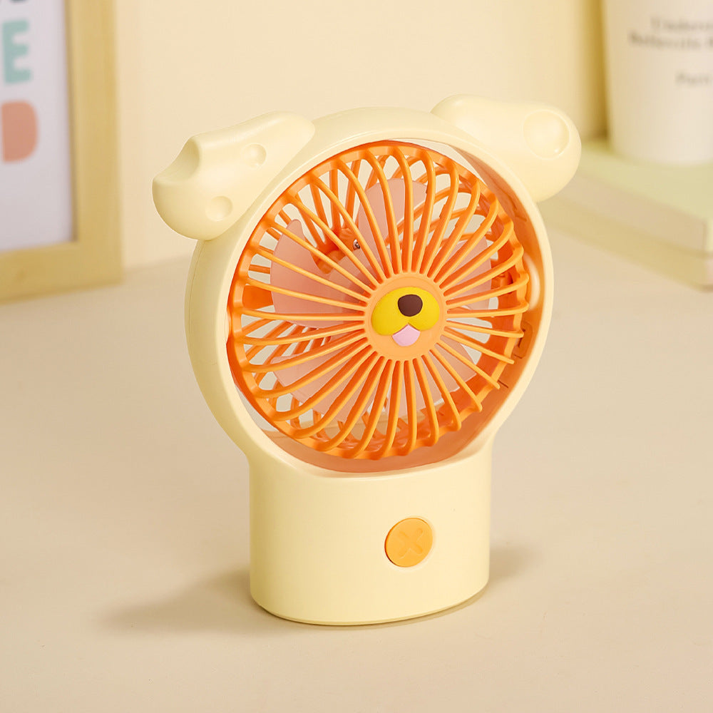 Women portable hand fan with animal design Stornfield