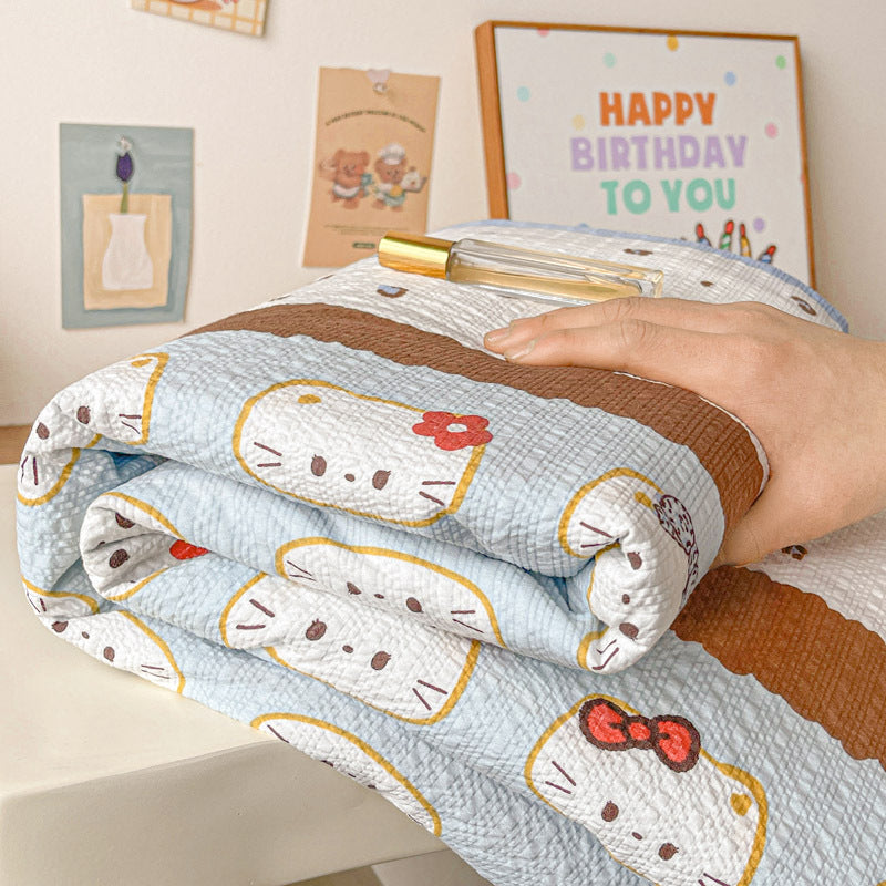 Reversible Playful Baby Quilt