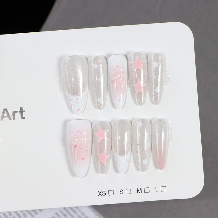 Premium Press-On Nail Art Set Stornfield