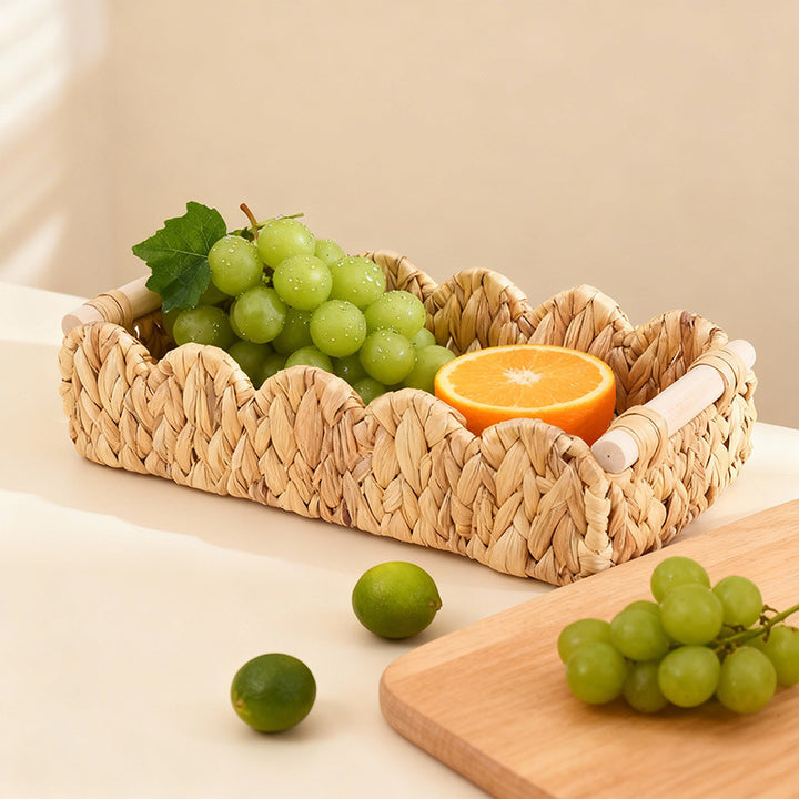 Decorative Wicker Tray Stornfield
