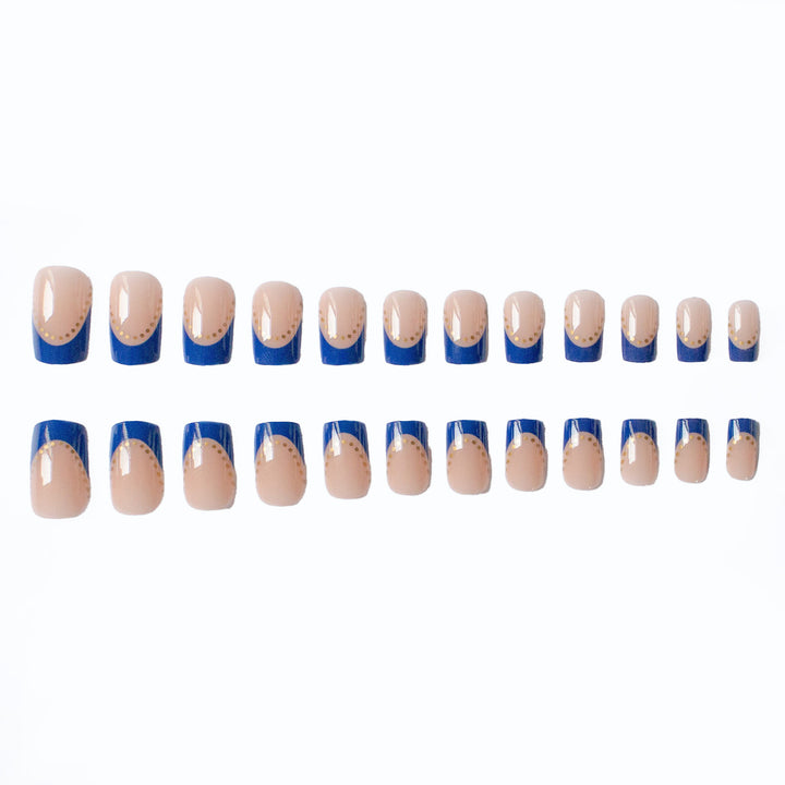 Elegant French Tip Gel Nail Art Kit