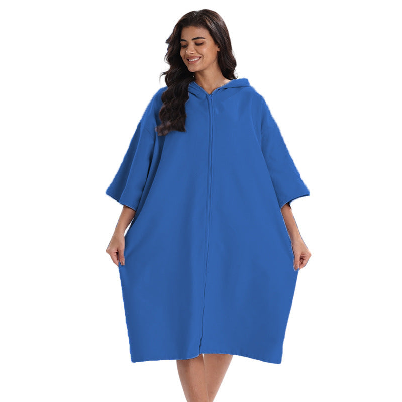 Practical and comfortable bathrobe poncho Stornfield