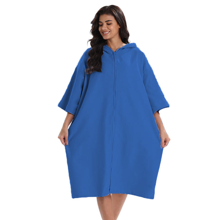 Practical and comfortable bathrobe poncho Stornfield