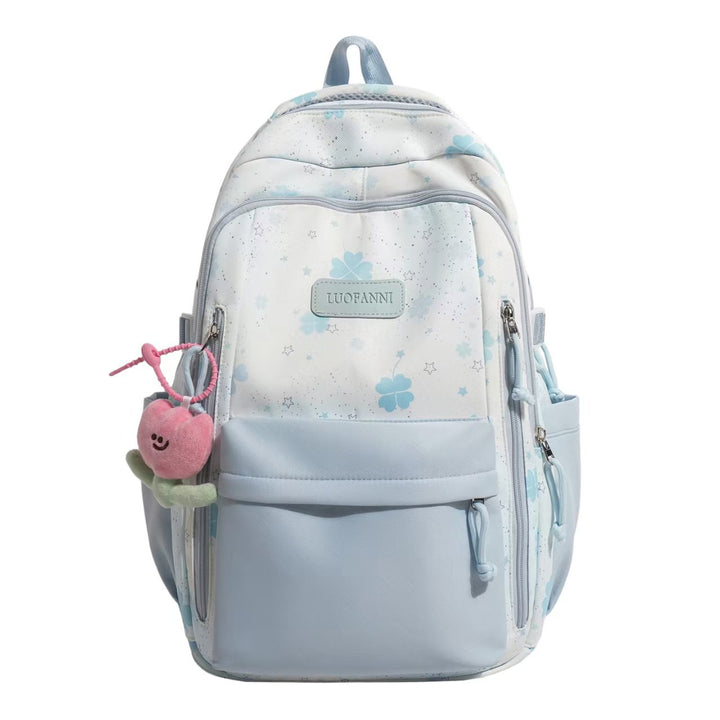 Versatile Floral Print Backpack Stornfield