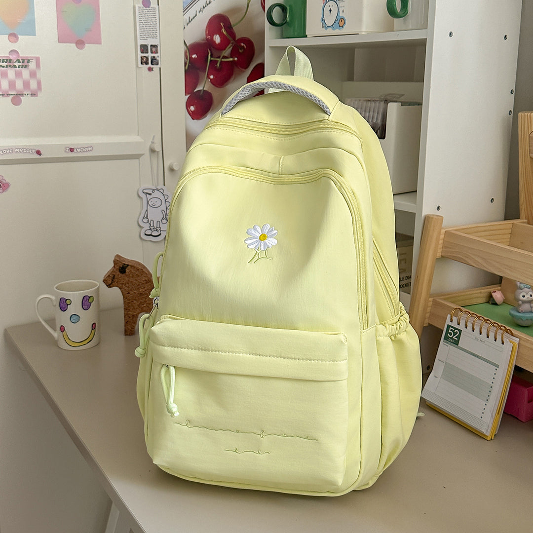 Stylish Floral Embroidered Backpack Stornfield