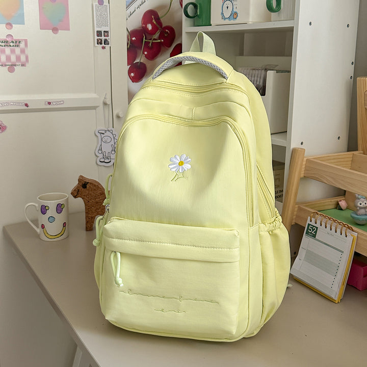 Stylish Floral Embroidered Backpack Stornfield