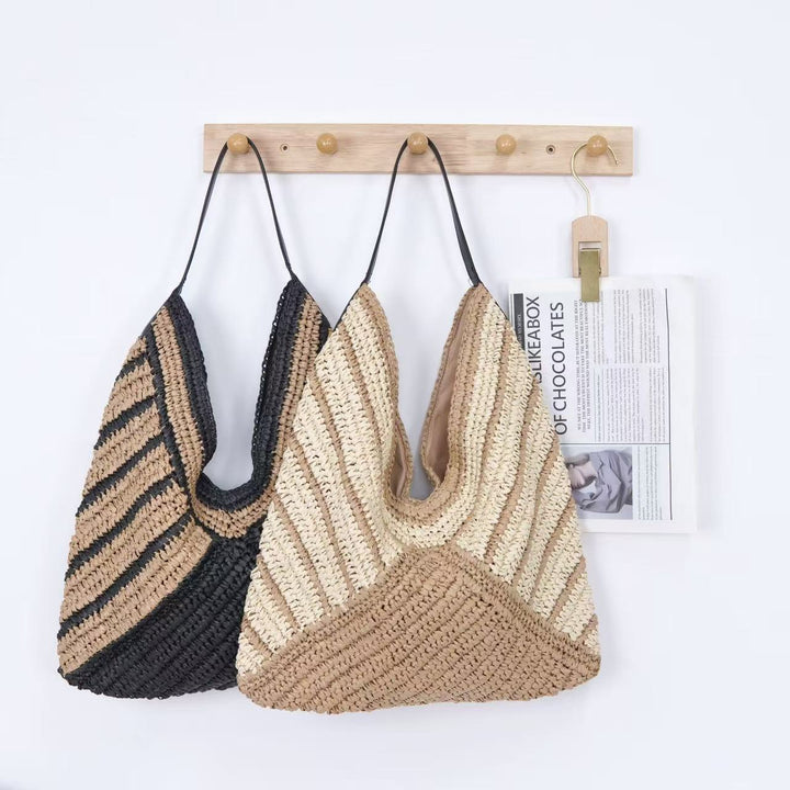Tote bag with geometric structure design Stornfield