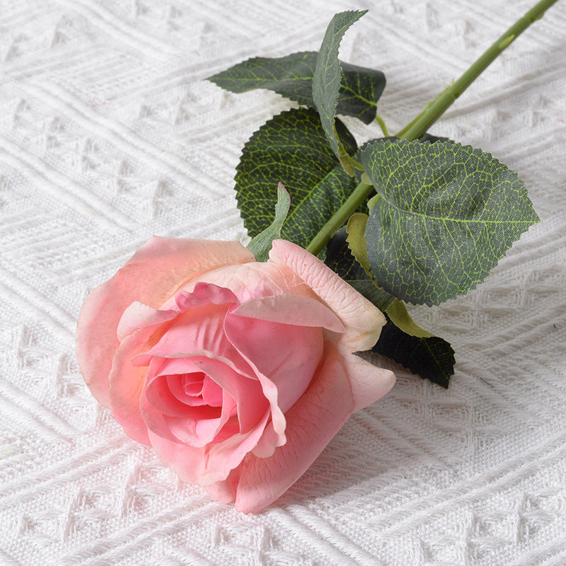 Artificial Silk Rose Flower Decoration