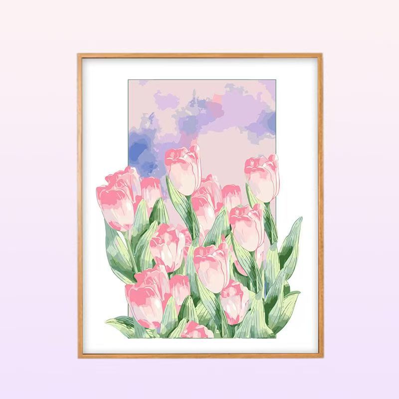 Floral Peony Illustration Wall Art Stornfield
