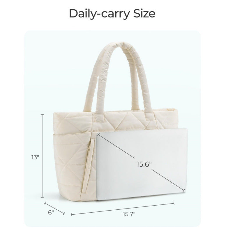 Stylish quilted tote bag Stornfield