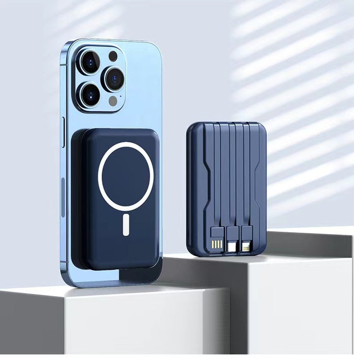 Portable Magnetic Power Bank with Efficient Fast Charging Function Stornfield