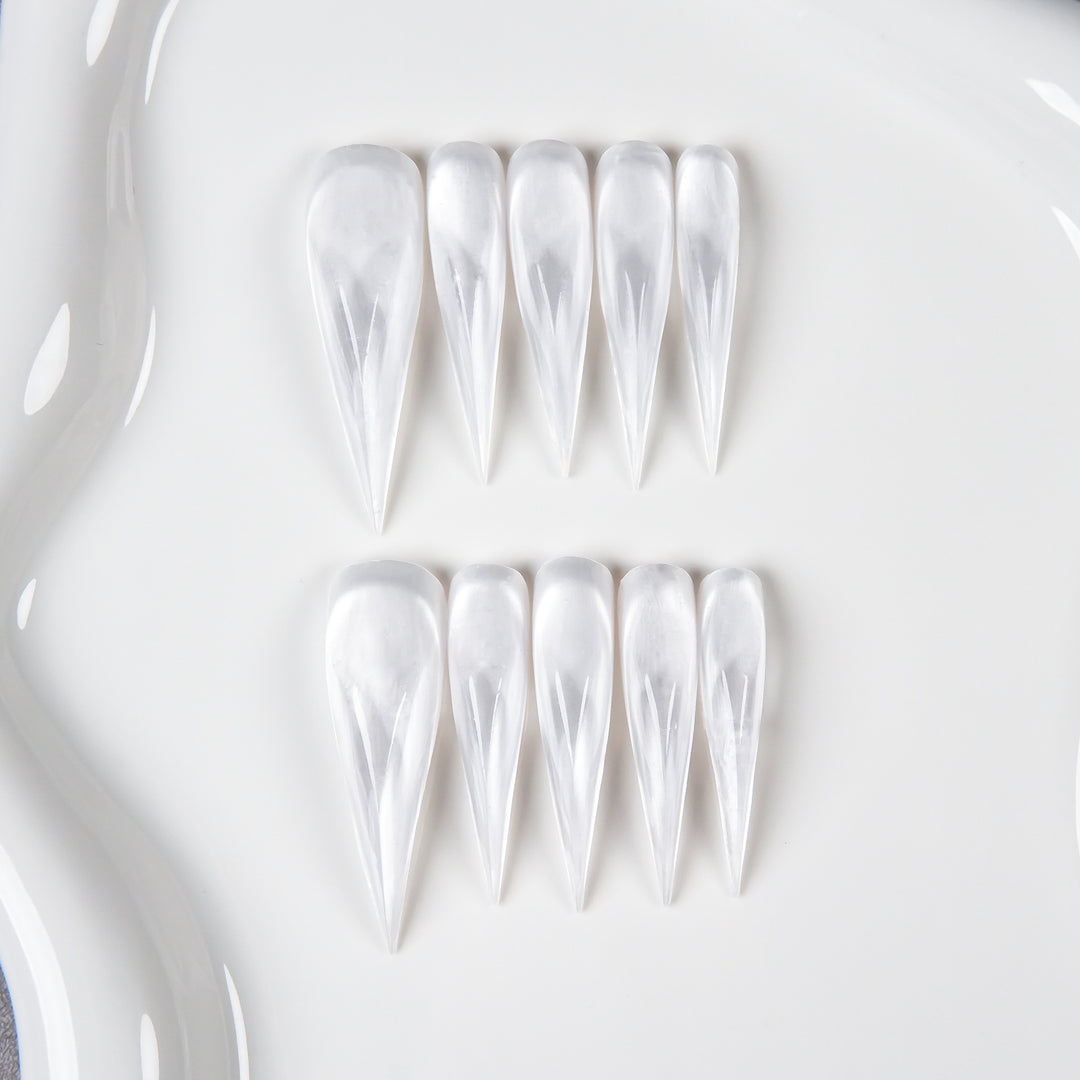 Sharp Stiletto Nail Tips Set