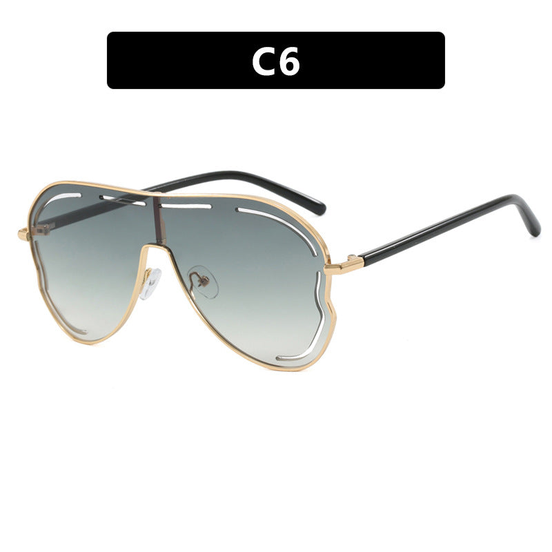 Ladies luxurious pilot sunglasses with modern frame Stornfield