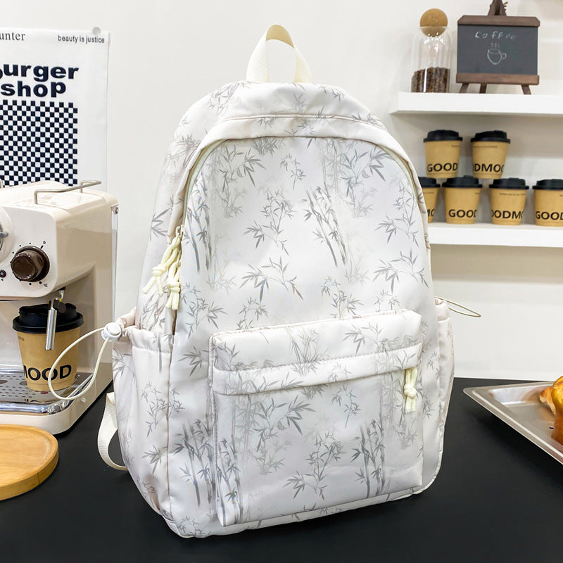 Stylish Floral Print Backpack Stornfield