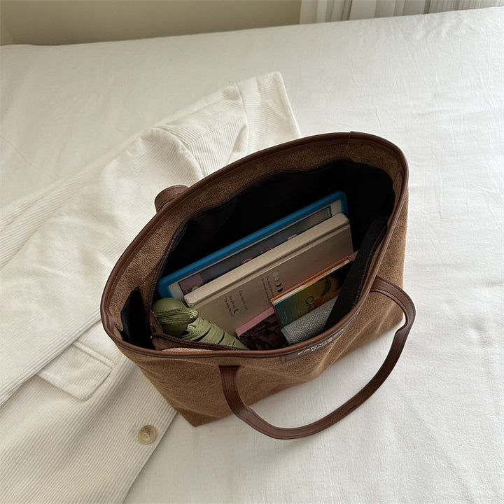 Classic Suede Tote Bag