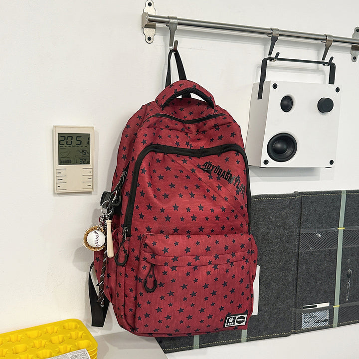 Star-Patterned Adventure Backpack Stornfield