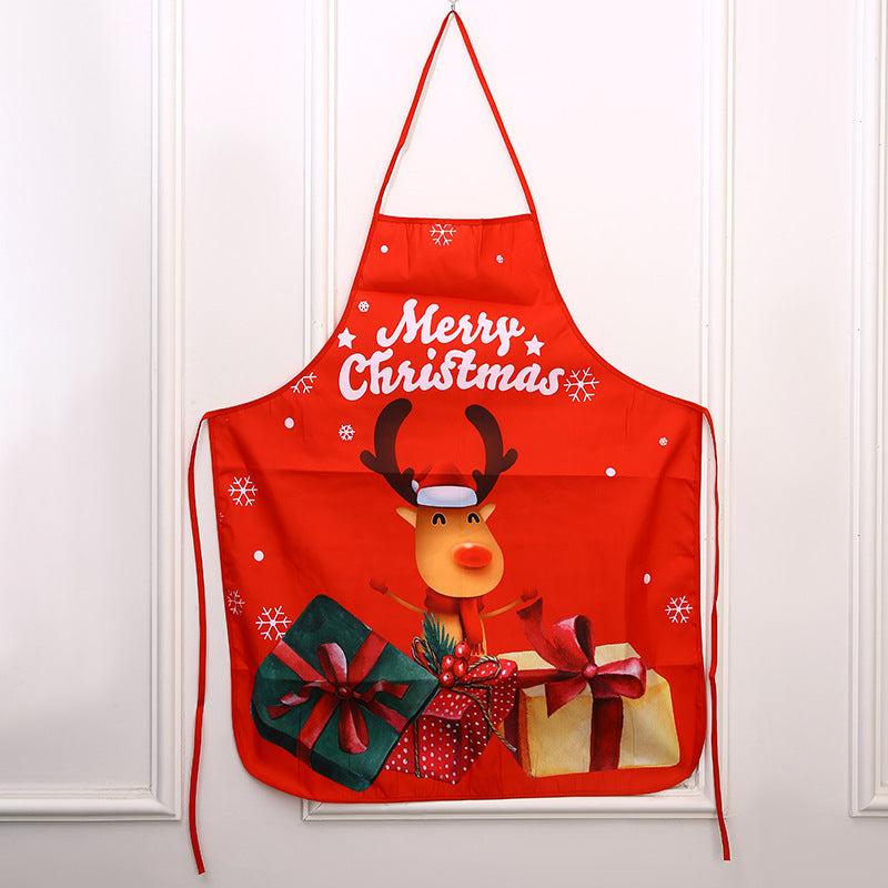 Festive cooking apron with Christmas motif Stornfield