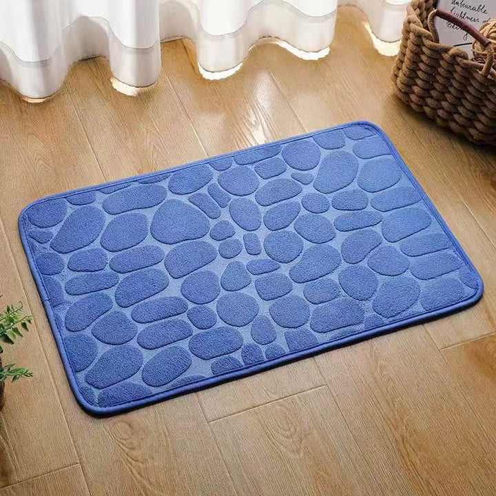 Textured Pebble Bath Mat